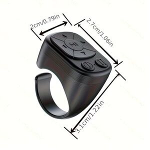 Black Smart Wearable Ring